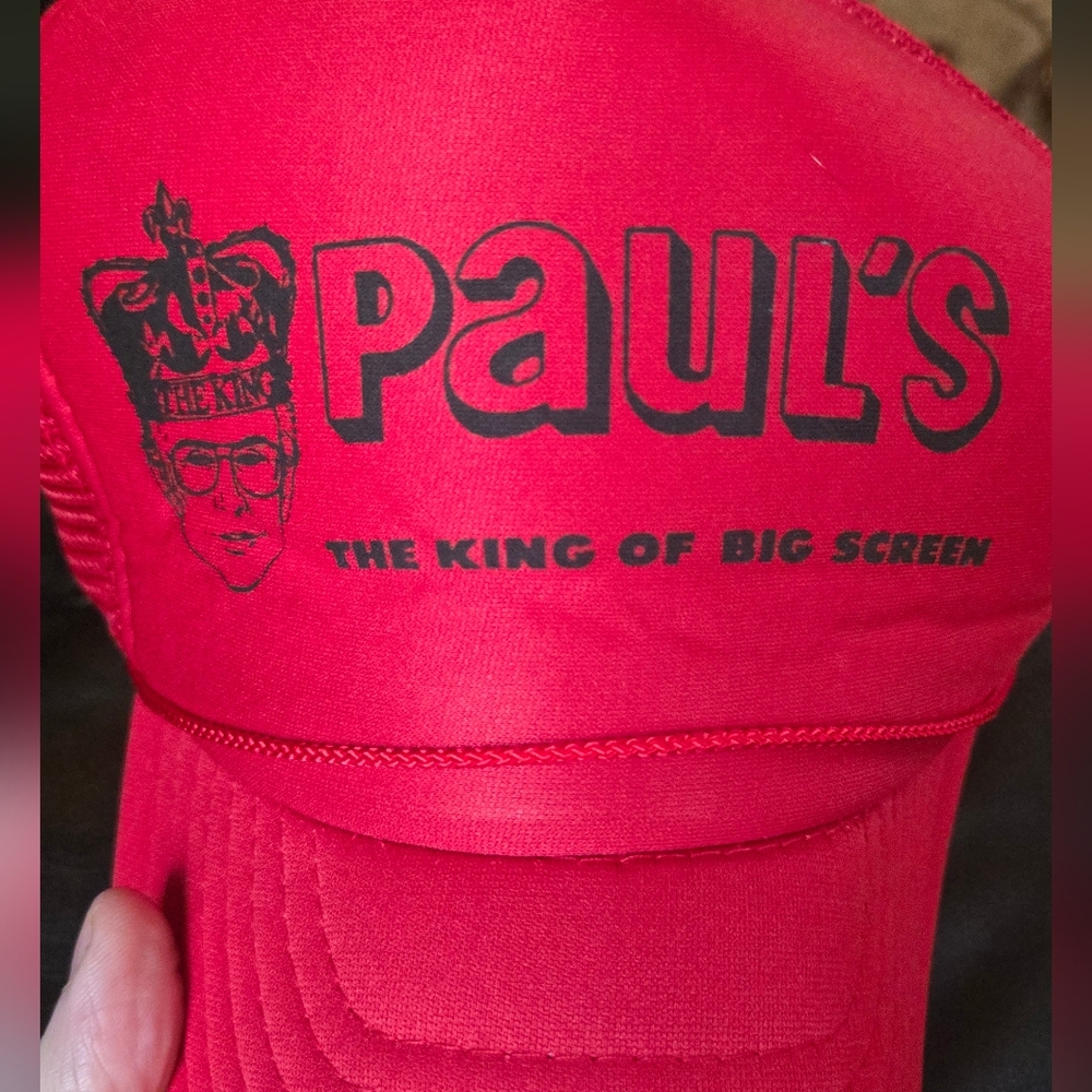 Red Paul's Cap Vintage Collectors Piece 1960's - Picture 5 of 5